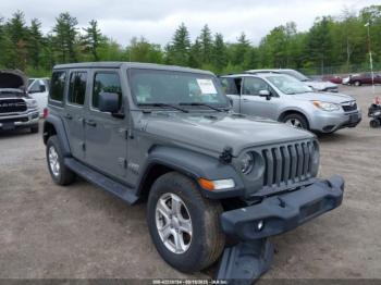  Salvage Jeep Wrangler