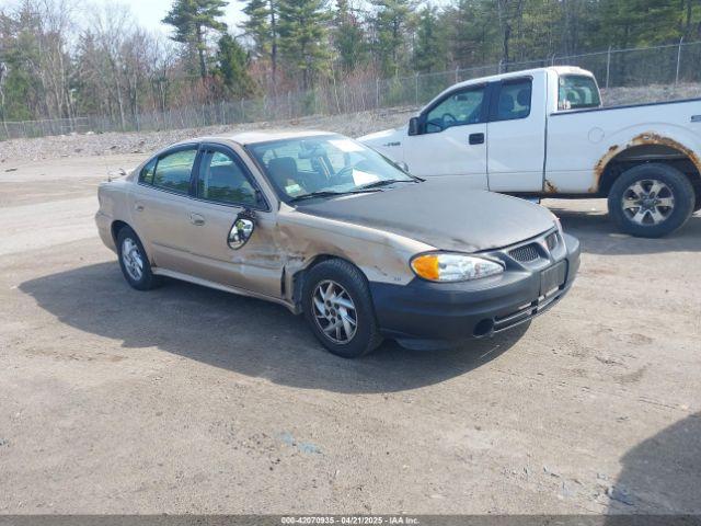  Salvage Pontiac Grand Am
