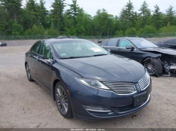  Salvage Lincoln MKZ Hybrid