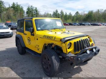  Salvage Jeep Wrangler