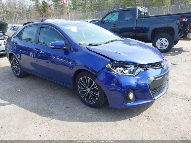  Salvage Toyota Corolla