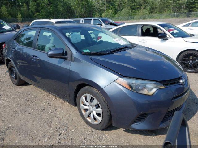  Salvage Toyota Corolla