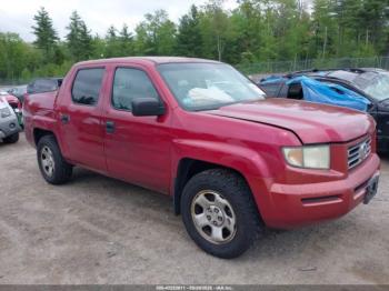  Salvage Honda Ridgeline