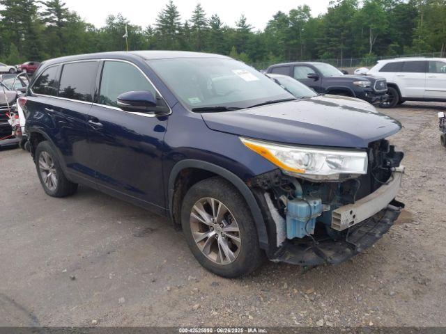  Salvage Toyota Highlander