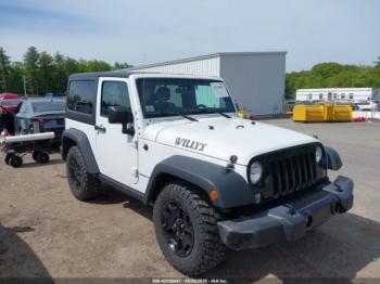  Salvage Jeep Wrangler