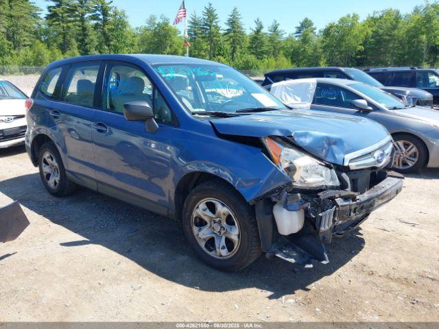  Salvage Subaru Forester