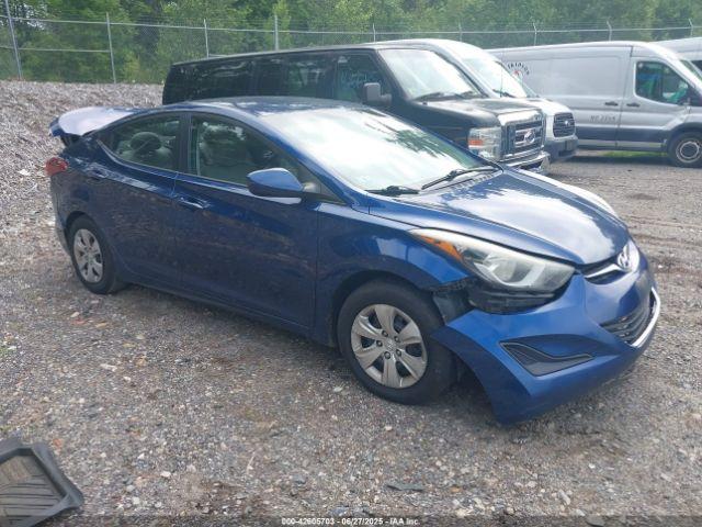  Salvage Hyundai ELANTRA