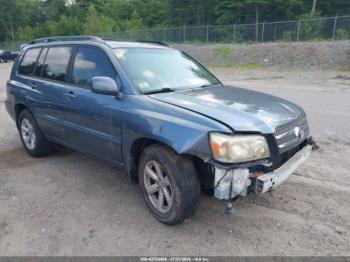  Salvage Toyota Highlander
