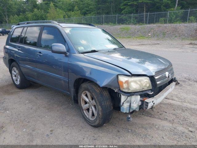  Salvage Toyota Highlander