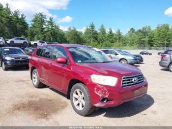  Salvage Toyota Highlander
