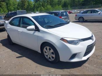  Salvage Toyota Corolla