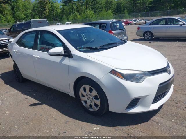  Salvage Toyota Corolla