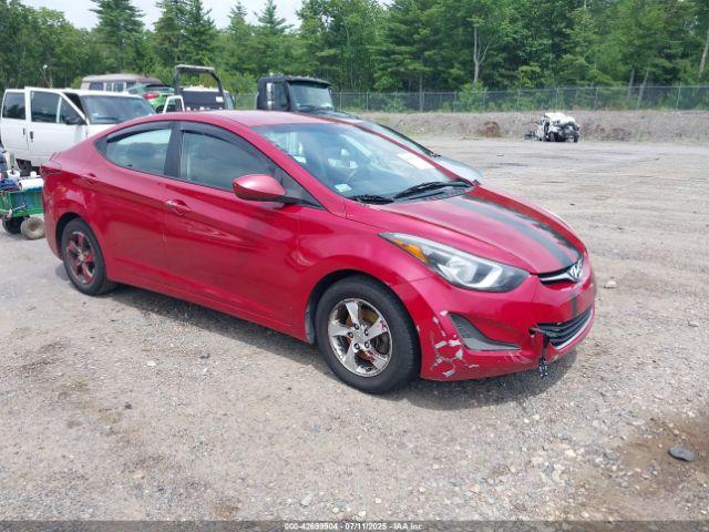  Salvage Hyundai ELANTRA