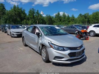  Salvage Chevrolet Cruze