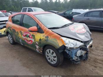  Salvage Toyota Prius c