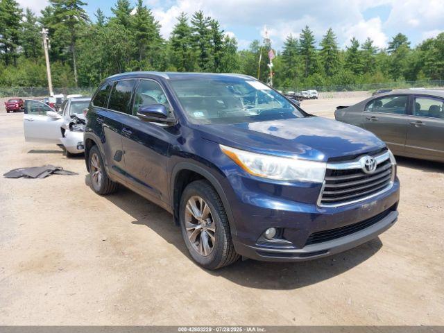  Salvage Toyota Highlander