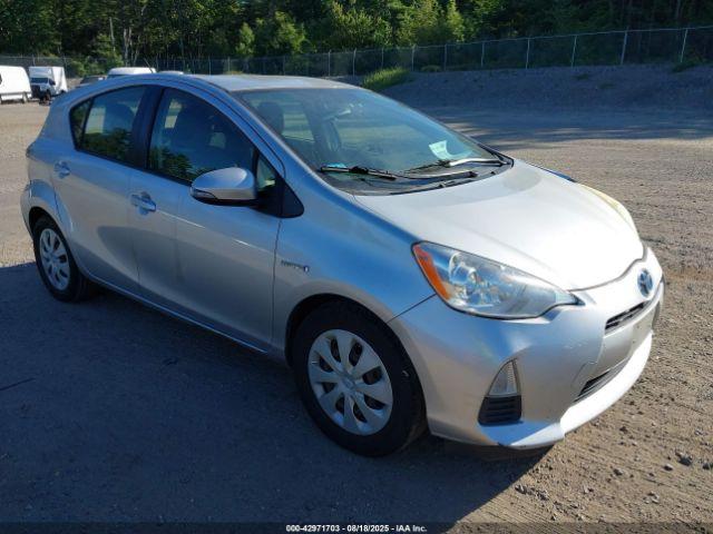  Salvage Toyota Prius c