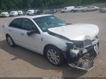  Salvage Lincoln MKZ