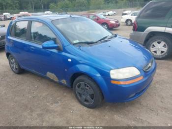  Salvage Chevrolet Aveo 5