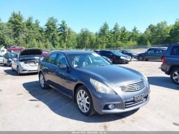  Salvage INFINITI G37x