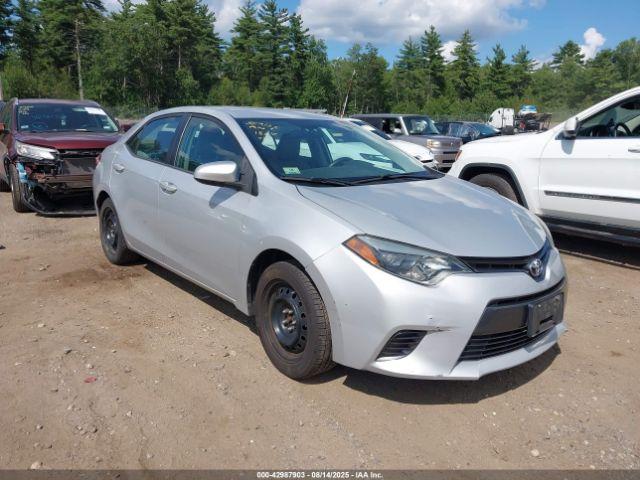  Salvage Toyota Corolla