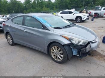  Salvage Hyundai ELANTRA