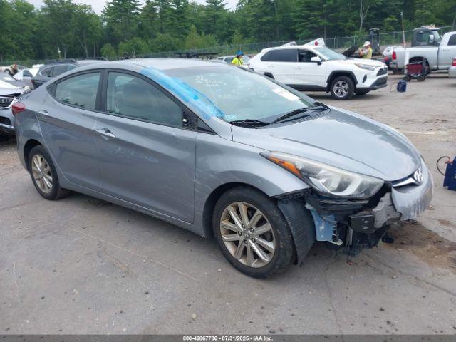  Salvage Hyundai ELANTRA
