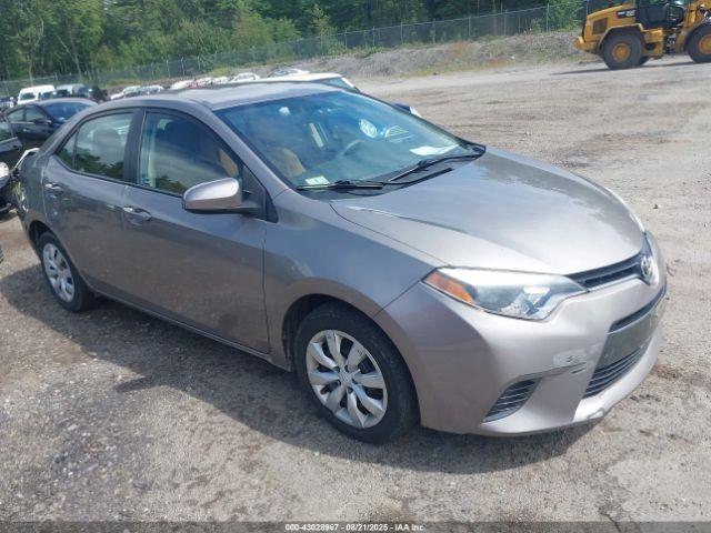  Salvage Toyota Corolla