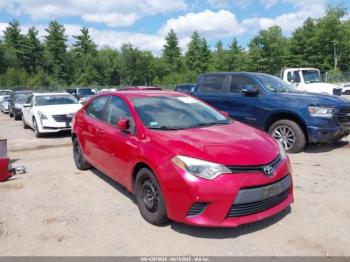  Salvage Toyota Corolla