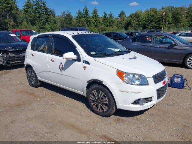  Salvage Chevrolet Aveo