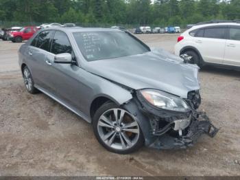  Salvage Mercedes-Benz E-Class