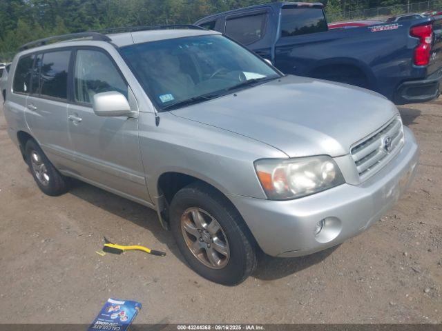 Salvage Toyota Highlander