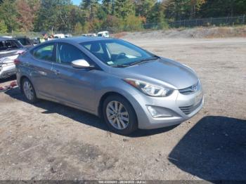  Salvage Hyundai ELANTRA