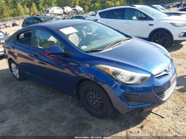  Salvage Hyundai ELANTRA