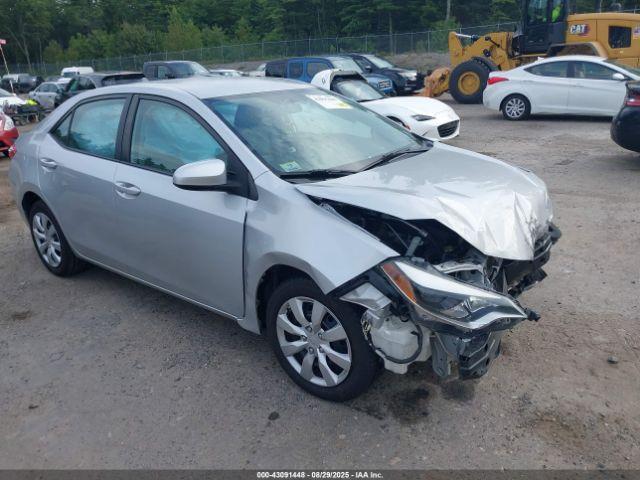  Salvage Toyota Corolla