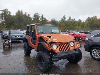  Salvage Jeep Wrangler