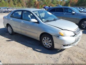  Salvage Toyota Corolla