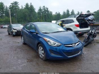  Salvage Hyundai ELANTRA
