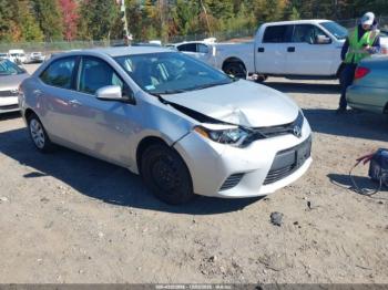  Salvage Toyota Corolla