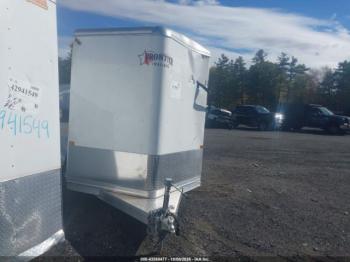  Salvage Frontier Horse Trailer