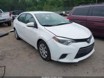  Salvage Toyota Corolla