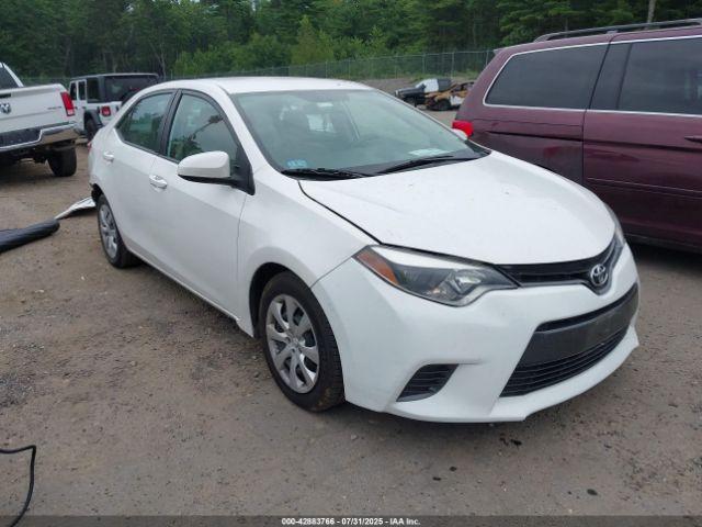  Salvage Toyota Corolla