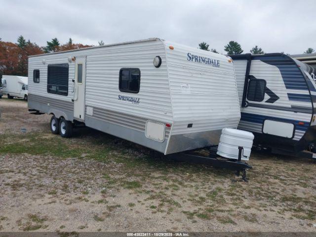  Salvage Keystone Spingdale 291 Travel Trai