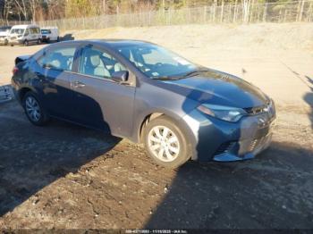  Salvage Toyota Corolla