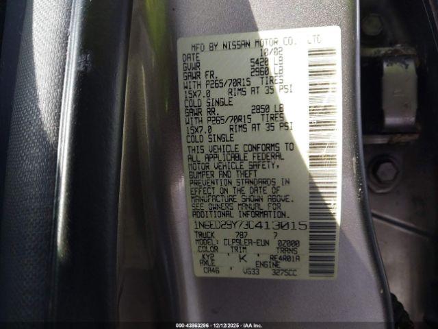 Nissan Frontier Xe-v6 Image 4