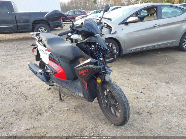  Salvage Zongshen America Motorcycle