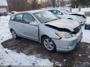 Salvage Toyota Matrix