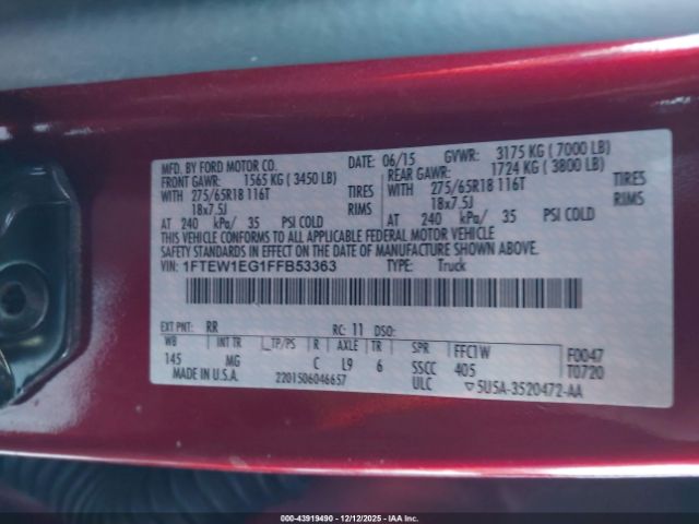 Ford F-150 Xlt Image 3