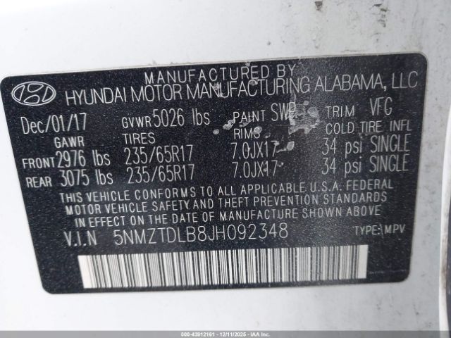 Hyundai SANTA FE 2.4l Image 15