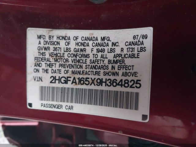 Honda Civic Lx Image 9